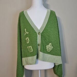 Jordan X Union Crop Cardigan